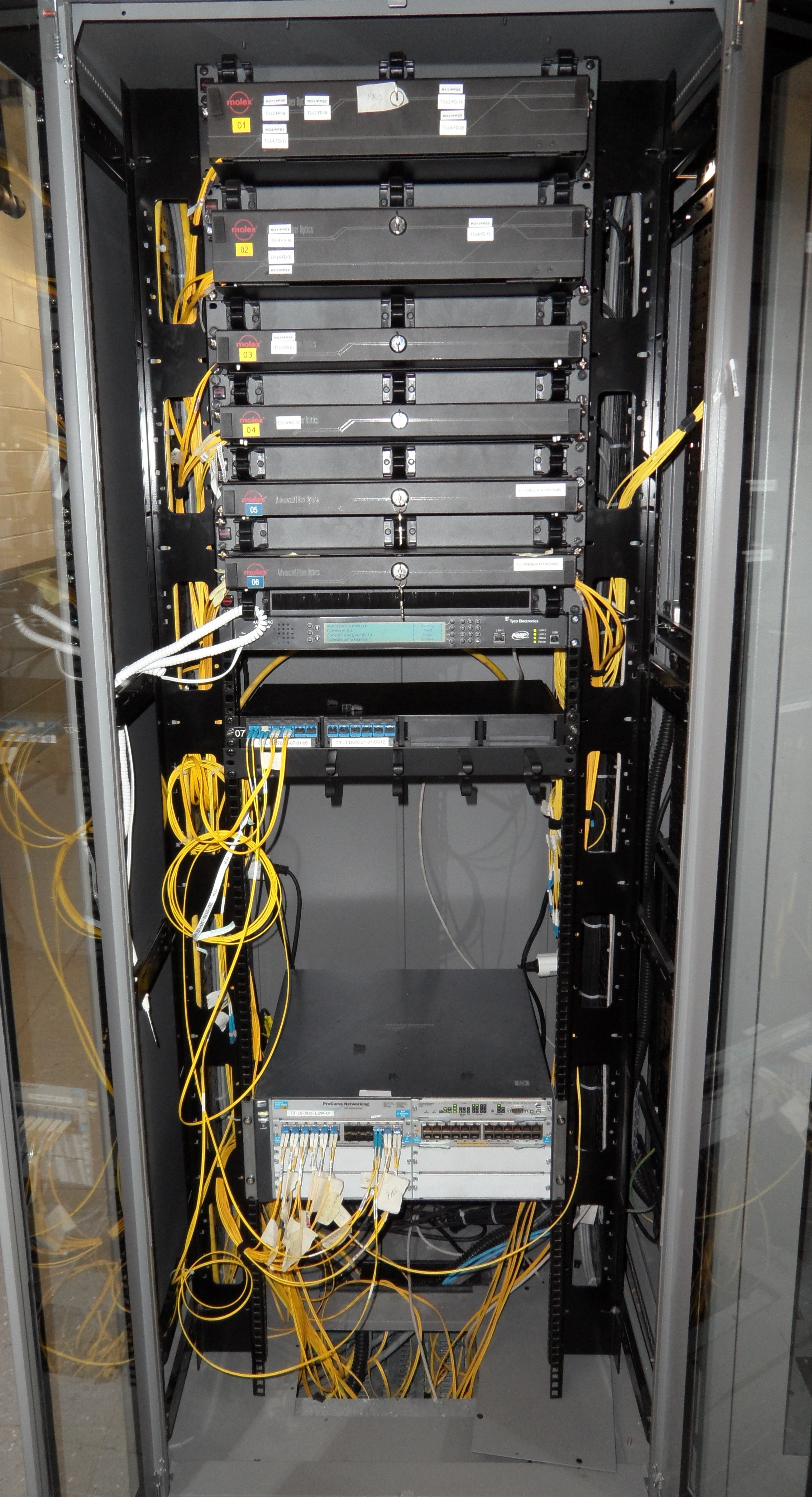 Fiber optic patch panel and cable products for network installation in Kenya